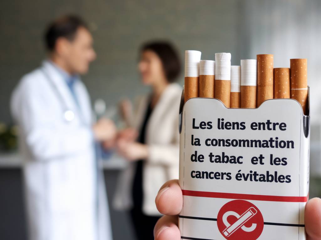 Les liens entre la consommation de tabac et les cancers évitables